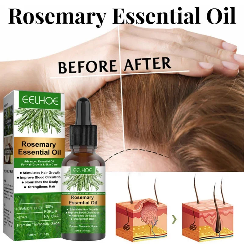 The Root Ritual Spray — Rosemary Hair Growth Oil