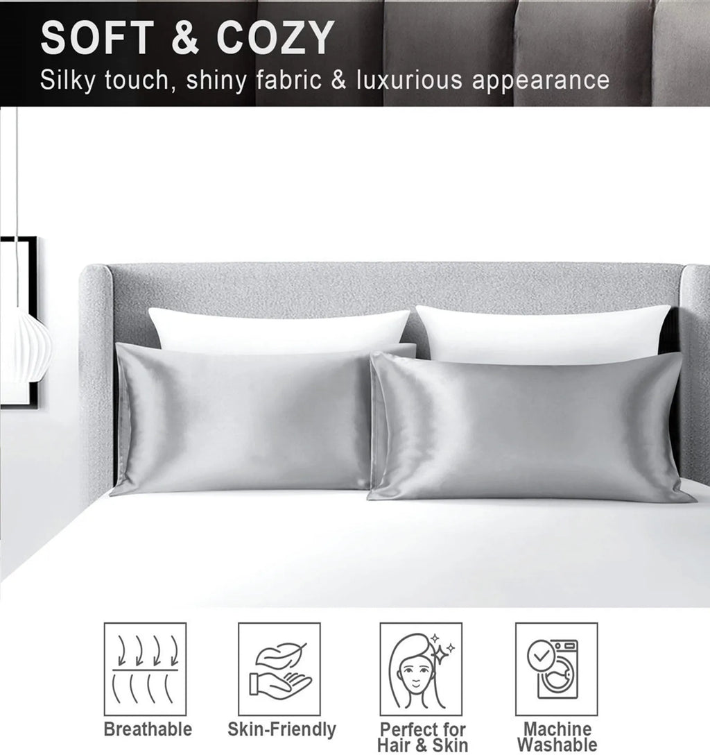 The Rootly Satin Pillowcase — Smoother Hair & Softer Skin