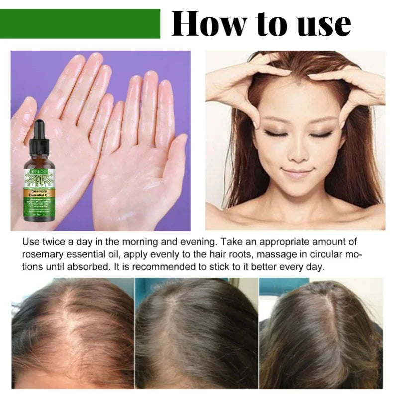 The Root Ritual Spray — Rosemary Hair Growth Oil