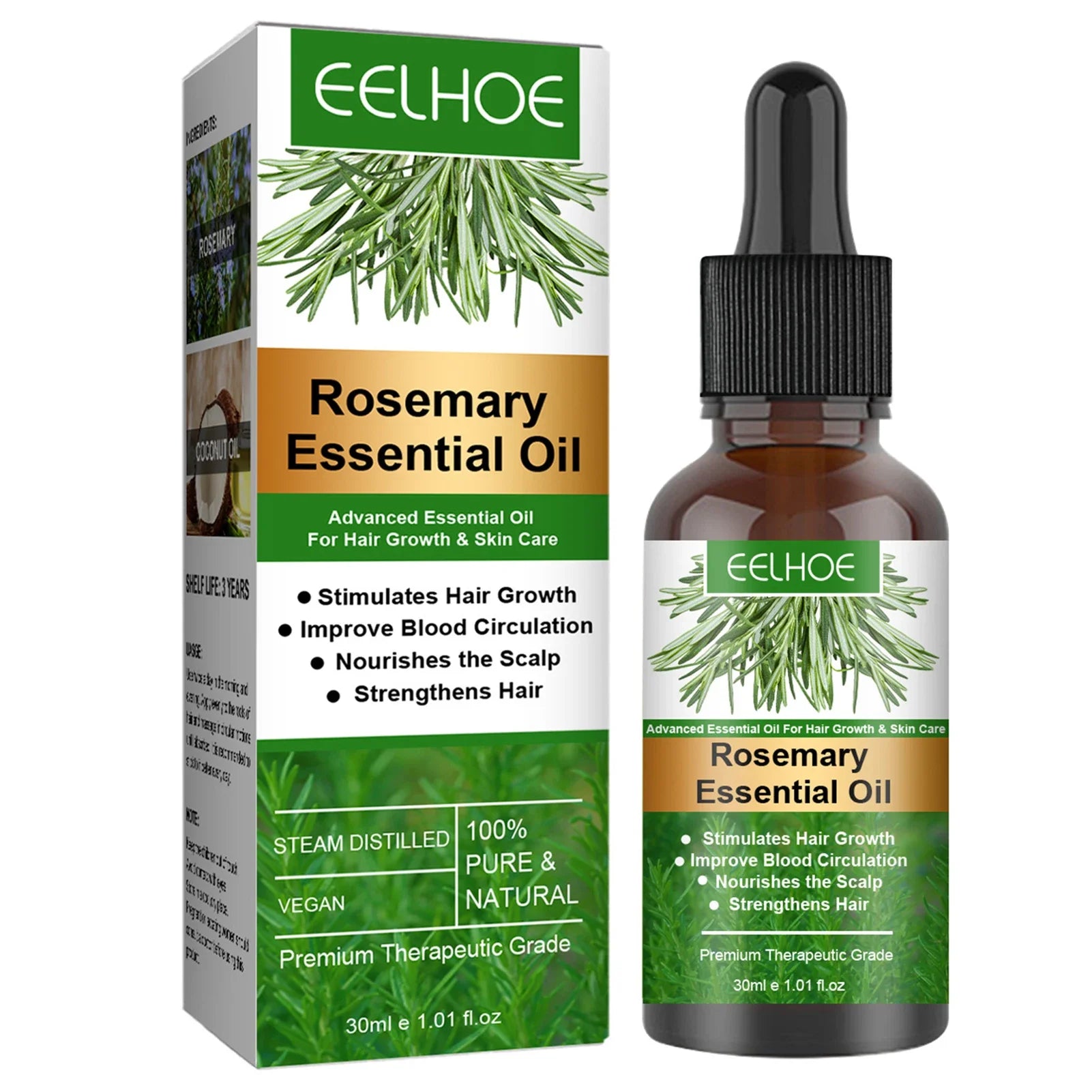 The Root Ritual Spray — Rosemary Hair Growth Oil